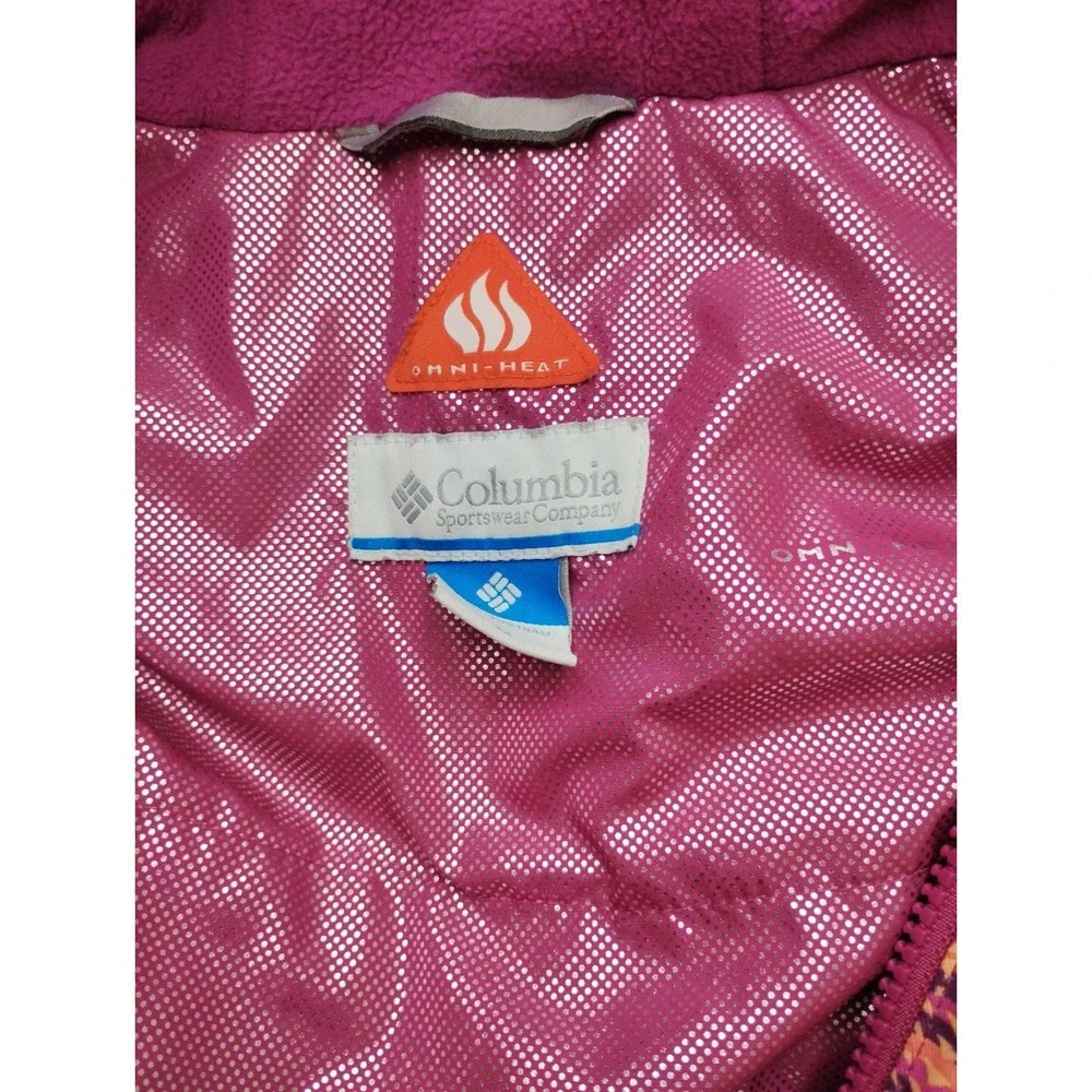 Columbia Girls Omni‎ Heat Jacket Misty Mogul Winter Outdoors Jacket Youth Medium